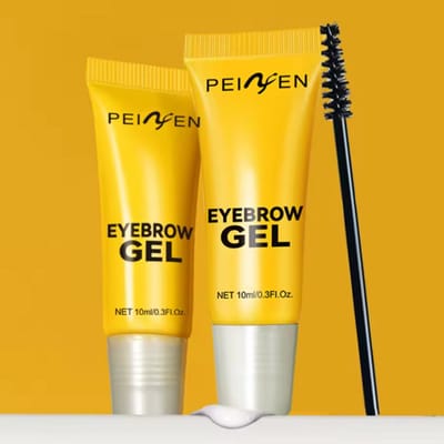 Wenkbrauw Gel – 10 ml – Inclusief Wenbrauwborsteltje – Eyebrow Gel - Brow Lift- Langhoudende Styling Gel – Transparant & Fixerend | make up -Kerst