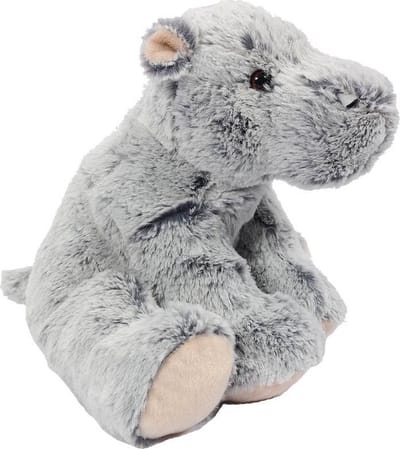 PIA Soft Toys Nijlpaard knuffel - Zittend pluche dier van 25 cm - 3-99 jaar