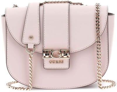 GUESS schoudertas Jane Covertible Xbody Flap Lotus roze