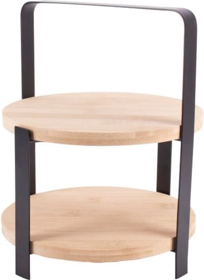 Gusta Etagere / Serveertoren - Bamboe - 27 cm - 2-laags