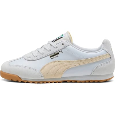 Lage sneakers van leer en nylon, model Arizona