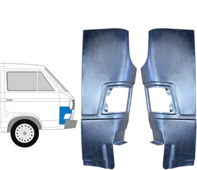 Reparatiepaneel voor hoek voor Volkswagen Transporter T3 1979-1992