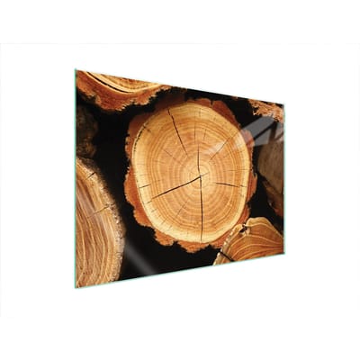 TMK ArtDeko Serie - Glazen Beschermplaat - 70x52 cm - Voor alle Soorten Kookplaten