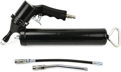 GEKO Pneumatisch vetpistool - 400cc - Zwart - Inclusief ventiel en slang