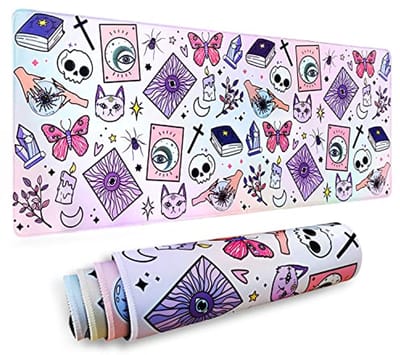 Gothic Kawaii Muismat XL - Schattig en Uniek Gaming Bureauaccessoire