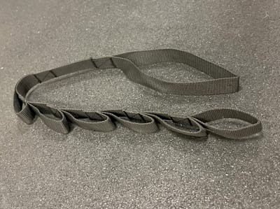 ATILIM Adjustable Pulley Loop Pair-Verstelbare katrollus- 6 Loops- Zwart_One Size to adjust multiple heights for pulley