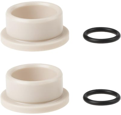 Dailygoods- Fiets Dempers - Schokabsorberend - Composiet Materiaal - 15x12x8mm/10x1,2mm - Inclusief 2 Bussen/O-ringen - Verhoogt Rijcomfort - Schokdempers