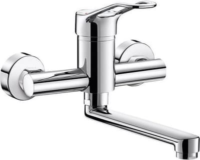 Muurmgkrn Securit EP vr spoelt draaib uitl L150,open gr,S-kop