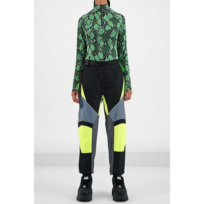 Daily Paper Yellow Grey Girt Pants Maat: XS | Cargobroeken Outlet | Dames | Geel