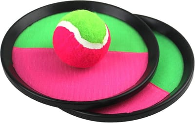 Set van 2 Klittenband Vangspellen - Balspel voor Kinderen en Volwassenen