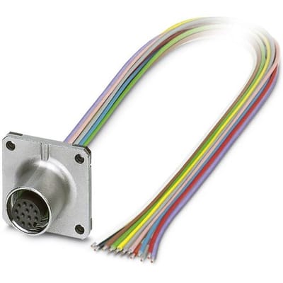 Phoenix Contact 1441590 Sensor/actuator inbouwconnector M12 Aantal polen (sensoren): 12 Bus, inbouw 0.50 m 1 stuk(s)