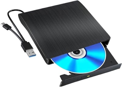 Externe Blu-ray Drive - Draagbare Brander Lezer - Films Kijken - Hoge Snelheid - USB 3.0 - Zwart