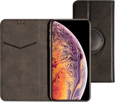 Mobiparts Classic Wallet Case geschikt voor - Zwart - Universal Size XL