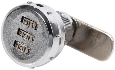 aladdien - Coded Lock - RVS 3-Cijfer Combinatie Slot - Kindveilige Beveiliging - Ideaal voor Kasten - Stevige Beveiliging - Eenvoudig in gebruik - G...