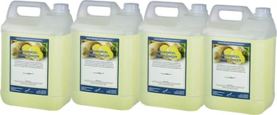 Claudius Douchegel Fresh Ginger 5 liter - set van 4 stuks - Showergel