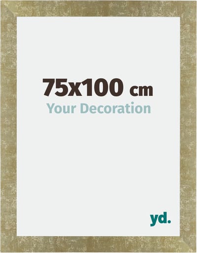 Your Decoration - Fotolijst 75x100 cm - MDF - Goud Antiek - Mura