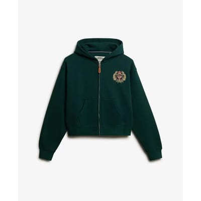 Capuchon met rits voor dames Superdry Country Club Ziphood