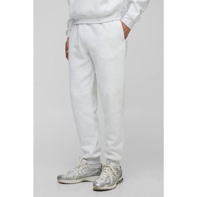 Essential Regular Fit Jogger | Grey Marl | Size XS