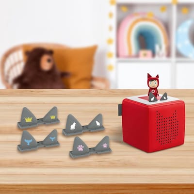 Vervangende oortjes voor Toniebox, kattenpoot patroon, ideaal voor kinderen, 1 stuk, accessoires voor speelplezier