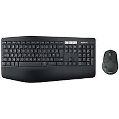 Logitech MK850 Performance - Toetsenbord- en Muisset - QWERTZ DE - Draadloos - Zwart