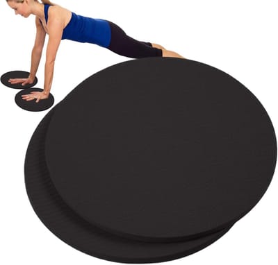 Yoga Knieblok - Kniekussen Fitness - Comfortabel Trainen - Antislip Dubbelzijdig - 18x18x1 cm - Zwart