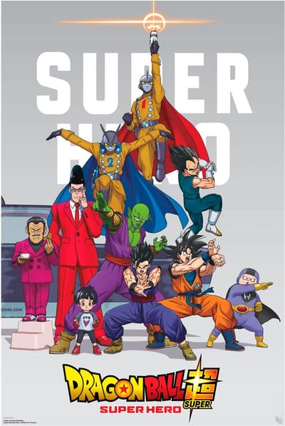 Dragon Ball Hero - Group Poster meerkleurig Papier Unisex - Fan merch, Gaming