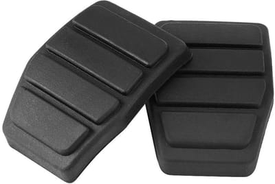 Dailygoods- Remkoppelingspedaal Pad - 2 Stuks - Rubber Pad - Compatibel met MASTER LAGUNA - Hoge Zachtheid - 8x5,5 cm - Pedalrubber