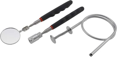 Gereedschapsset Hefmagneet - Pick-up Tools - Kleine Onderdelen Grijpen - Telescopisch Met LED - 80cm Uittrekbaar