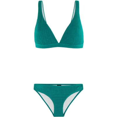 Protest PRTAnni - Bikini set Dames - B&C-cup - Uitneembare vulling - Gespsluiting - Medium dekking - Groen