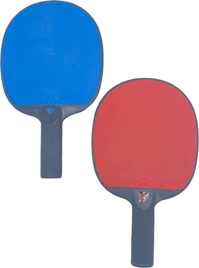 Guta Tafeltennisbat Outdoor set van 2 (Rood & Blauw)