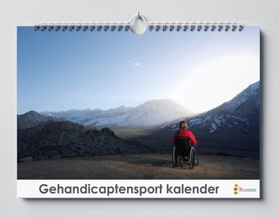 Gehandicaptensport kalender 35x24 cm | Verjaardagskalender Gehandicaptensport | Verjaardagskalender Volwassenen