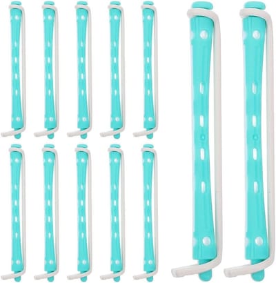 Set van 24 Plastic Permanente Krulrollers voor Kort Haar - Handige Tools voor Thuisgebruik en Perfecte Krullen