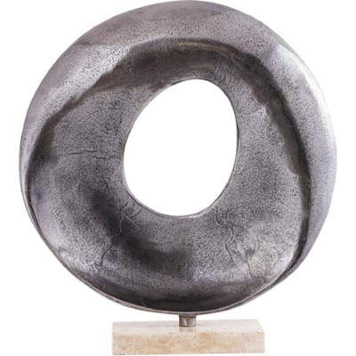 PTMD - Beeld Daweson - Zilver - 38x10x41cm