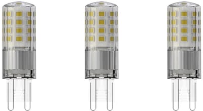 SPL G9 LED Lamp 4.2W Dimbaar - Warm Wit - 550lm - LED Buislamp T18 - 3 Stuks - 2700K - 230 Volt