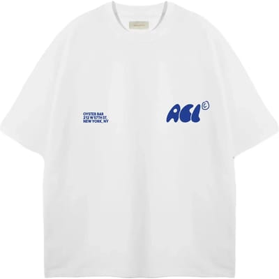 T-shirt Another Cotton Lab Oyster and Champange