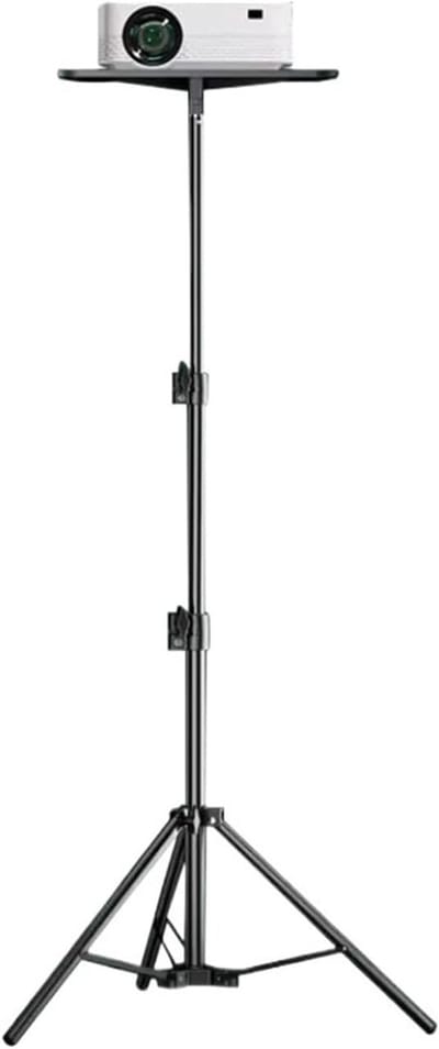 Projector Statief - Projector standaard - Thuisstudio setup - Ponsvrije lade - 54-160cm - Zwart