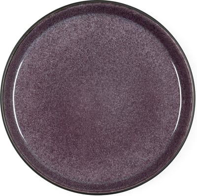BITZ Gastro Bord Dia. 21 x 2,0 cm Zwart/Paars