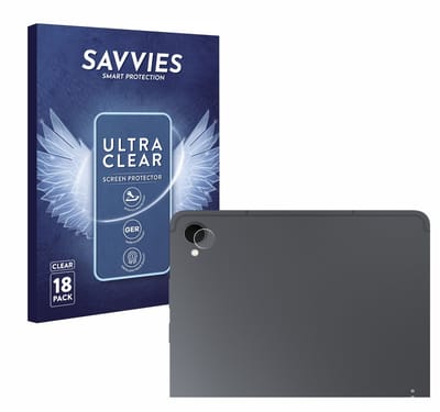 Savvies - Screenprotector voor Samsung Galaxy Tab S11 (ALLEEN Camera Lens) - Folie Beschermfolie transparant 18 Stuks