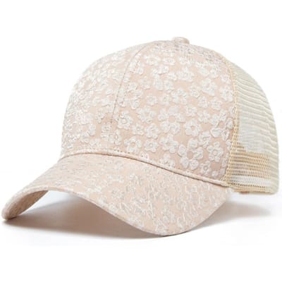 Cntang Nieuwe Print Mesh Petten Mode Dames Baseballpet Zomer Buiten Casual Zon Hoed Voor Vrouwelijke Hip Hop Meisjes Snapback Adjustable white