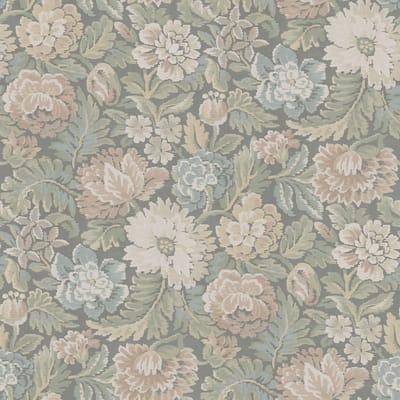 Boråstapeter Vliesbehang 3562 - Cottage garden - Bloemen Grijs - 53cm x 10.05m