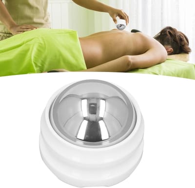 Massage Roller voor Koude Therapie - RVS Koude en Warmte Verlichting, Verminder Pijn in Nek en Rug met Ergonomisch Ontwerp
