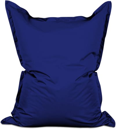 Lumaland - Grote luxe XXL zitzak - 380 liter vulling - 140 x 180 cm - geschikt voor Indoor & Outdoor - verkrijgbaar in verschillende kleuren - Donkerblauw