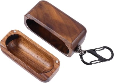 OSALADI Houten Beschermhoes Voor Oordopjes Opbergdoos Voor Oordopjes Houten