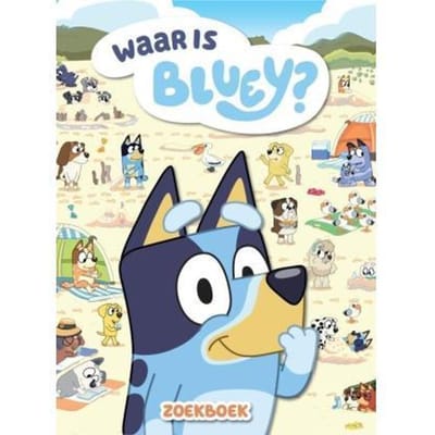 BLUEY - Waar is ? Educatieve boeken (spelletjes en raadsels) Baby- en peuterboeken