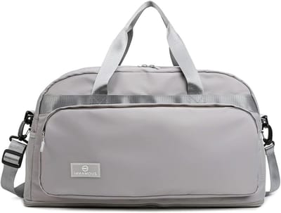 Grote Sport Duffle Bag voor Vrouwen, Uitbreidbaar van 37.7L tot 50.7L, Waterdichte Reis- en Sporttas met Natvak, Ideaal voor Gym, Weekendje Weg en Vakantie