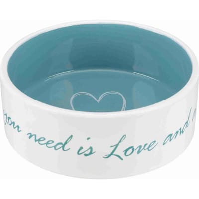 Trixie Pet's Home Ceramic Bowl Blue 0.8L 16cm