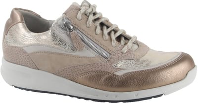 Durea - 6306 H GO - Lage sneakersDames sneakers - Kleur: Wit/beige - Maat: 37.5
