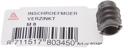 Deltafix - Inschroefmoer m10