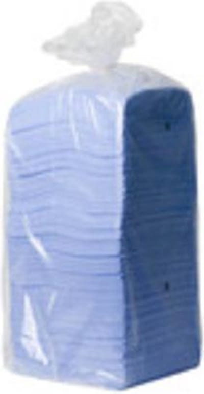 Huishouddoek blauw 140gram 38x40cm 200 stuks