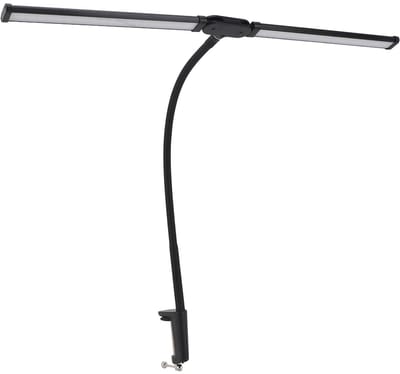 OmGoods - Dailygoody - LED Bureaulamp - Flexibele Zwanenhals - Traploos Dimbaar - Architectenverlichting - USB Aansluiting - Geschikt voor Thuis en Kantoor